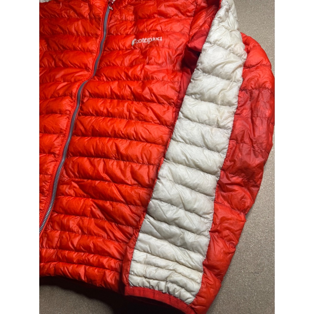 Cotopaxi Fuego LT 950-Fill Down Polartec Alpha Insulated Jacket Red Mens Medium - Picture 9 of 11